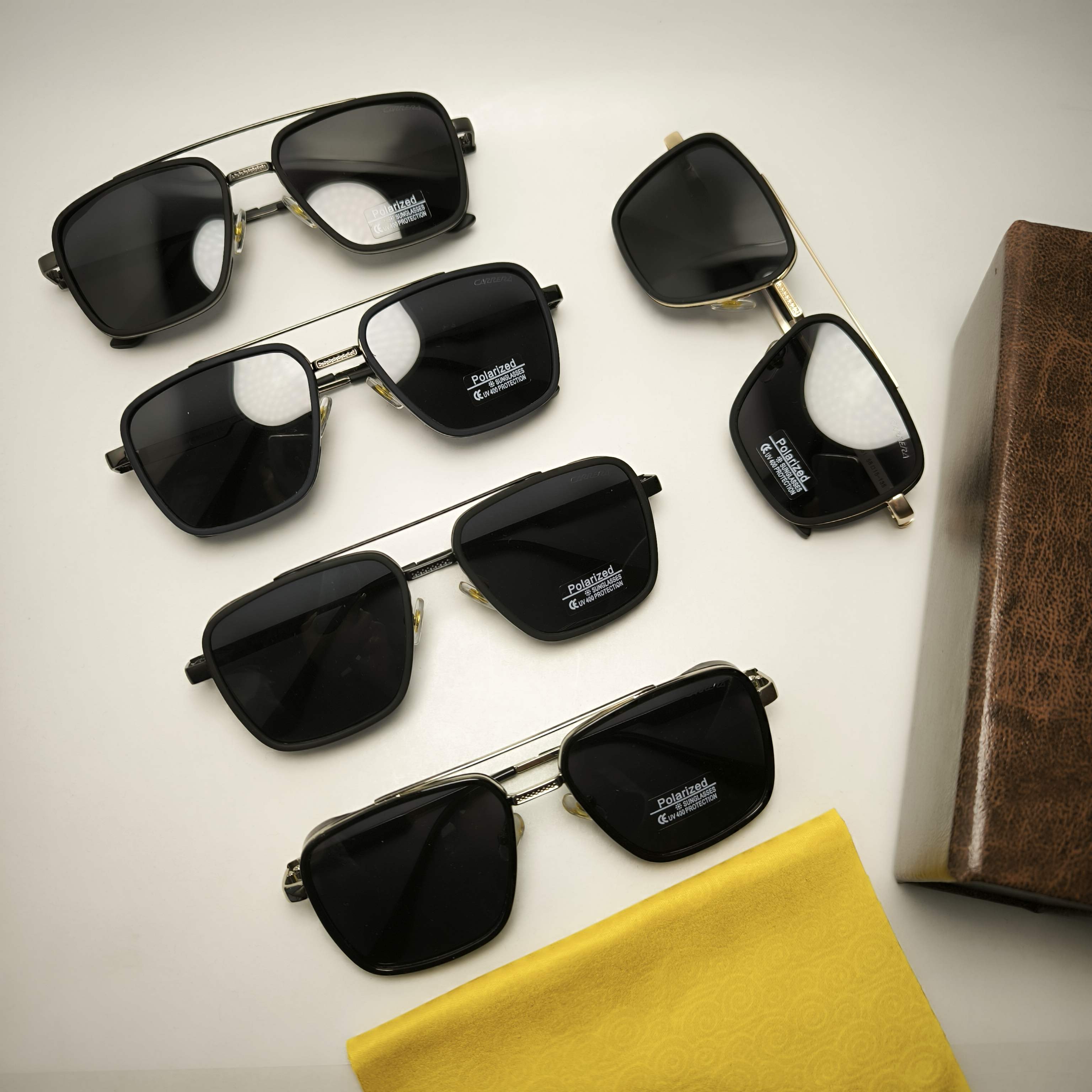 عینک آفتابی پلاریزه مردانه CARRERA کد 1051