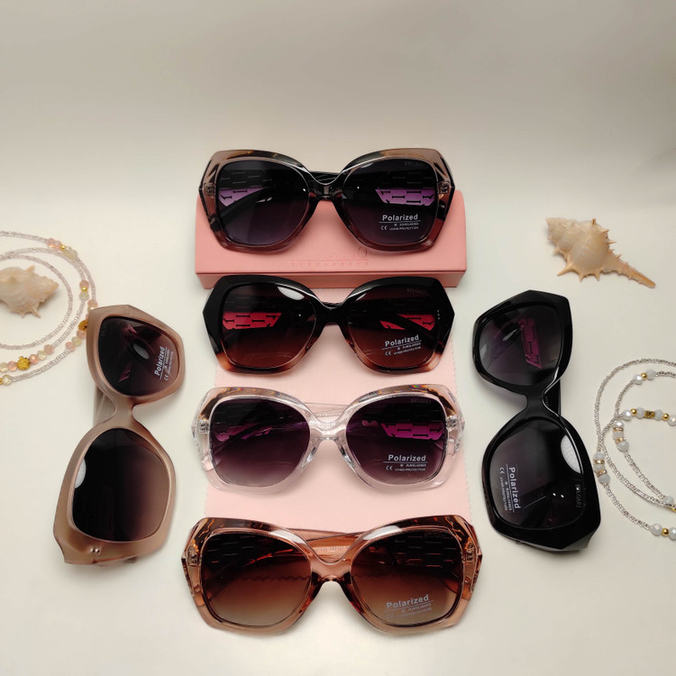 عینک افتابی زنانه پلاریزه BVLGARI کد 88147
