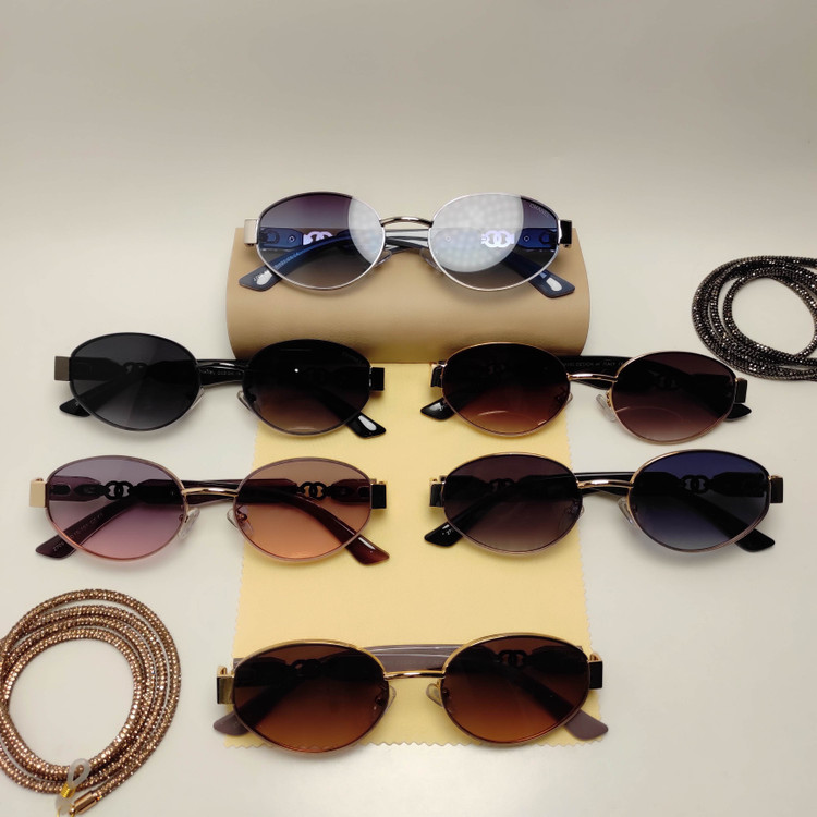 عینک افتابی زنانه فشن فلزی CHANEL 2709