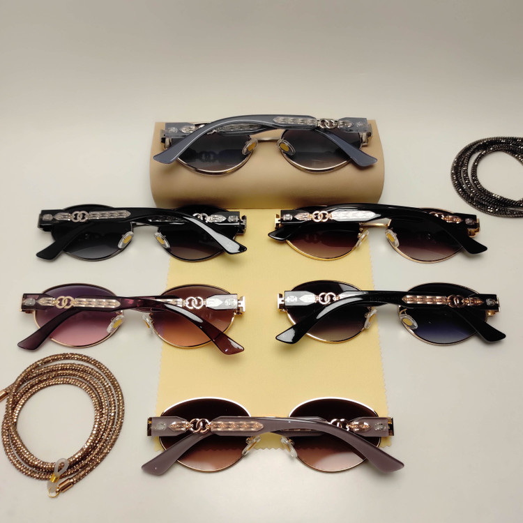 عینک افتابی زنانه فشن فلزی CHANEL 2709