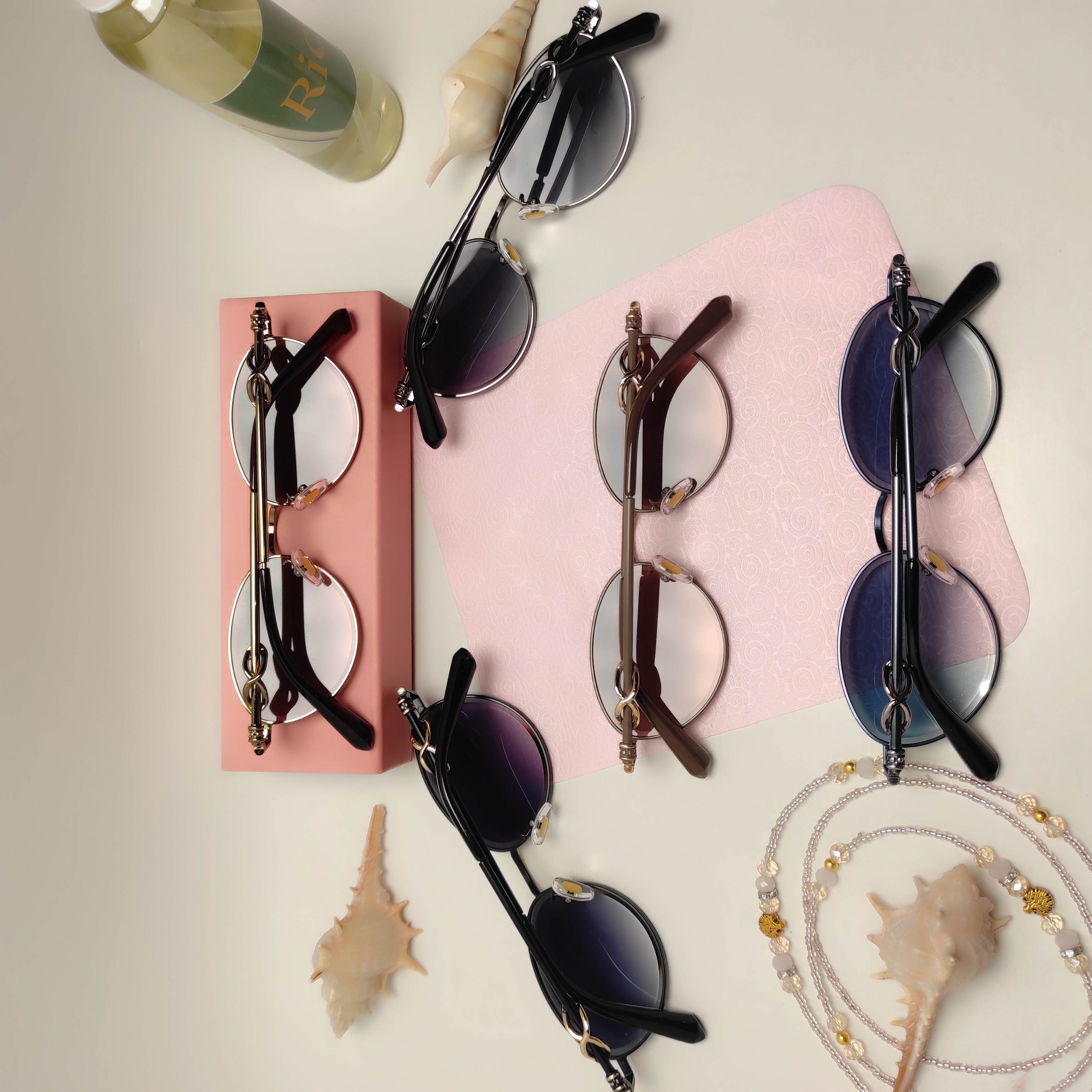 عینک آفتابی زنانه فلزی chanel 2706