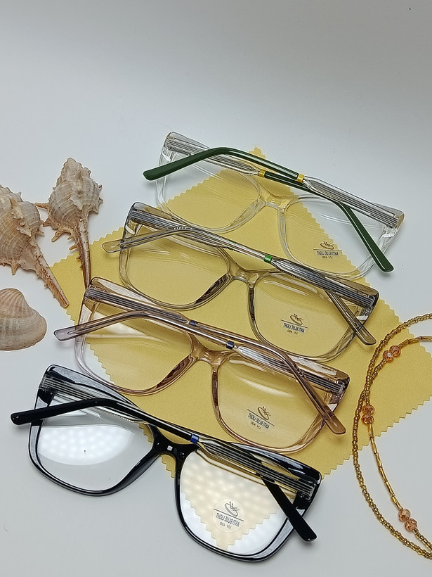 عینک طبی کائوچو زنانه بلوکات 8348
