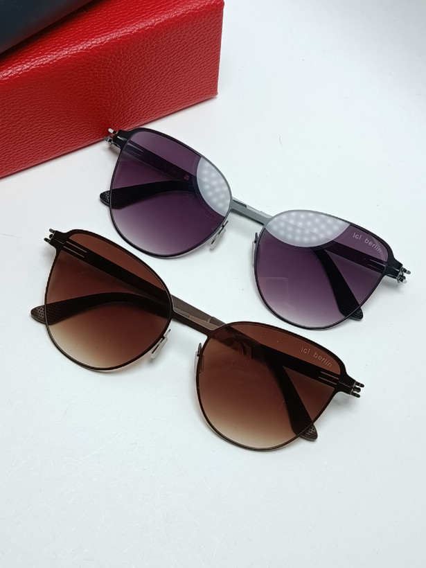 عینک آفتابی فلزی زنانه ic berlin مدل9006