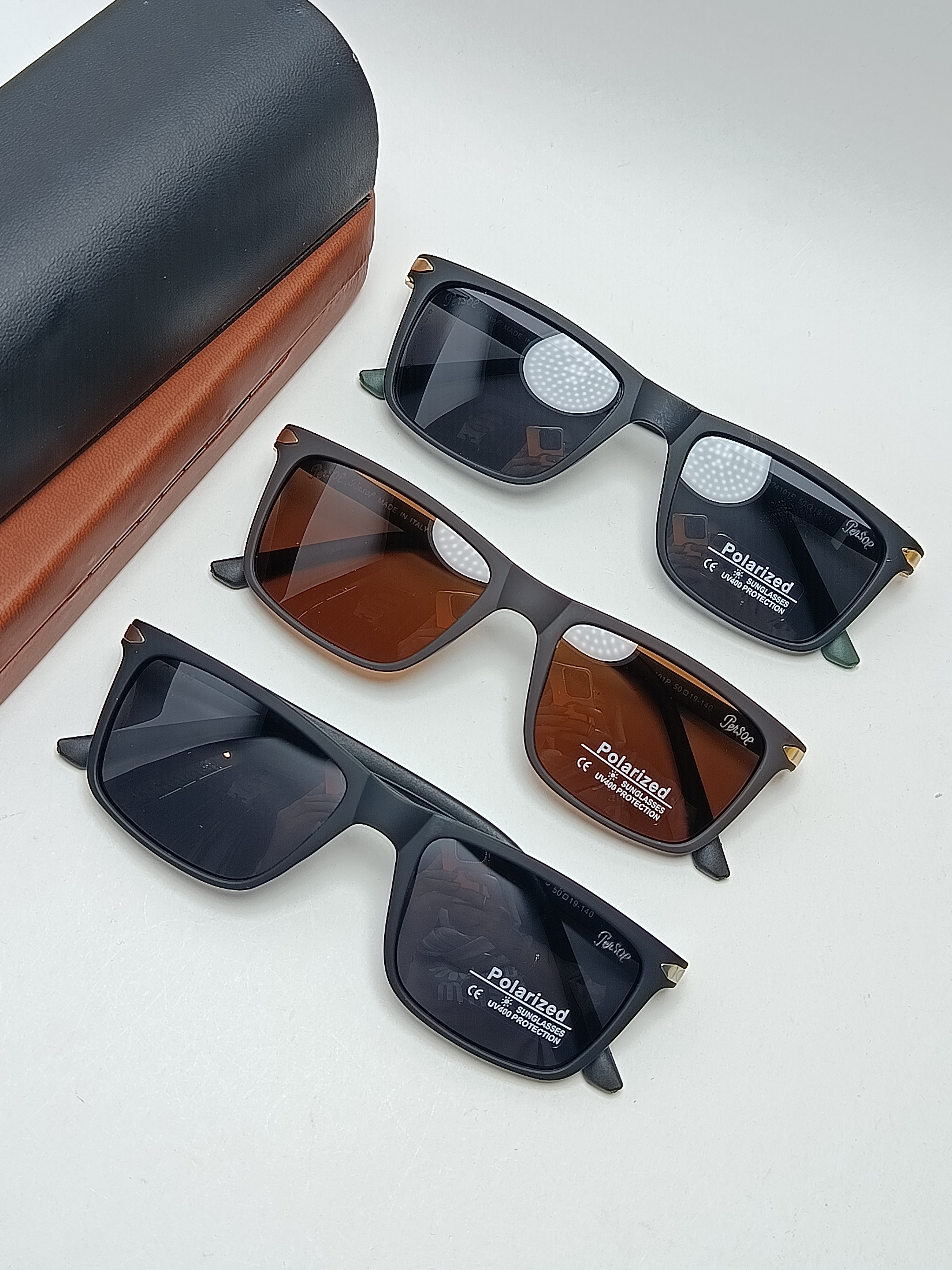 عینک آفتابی مردانه پلاریزه persol مدل24101
