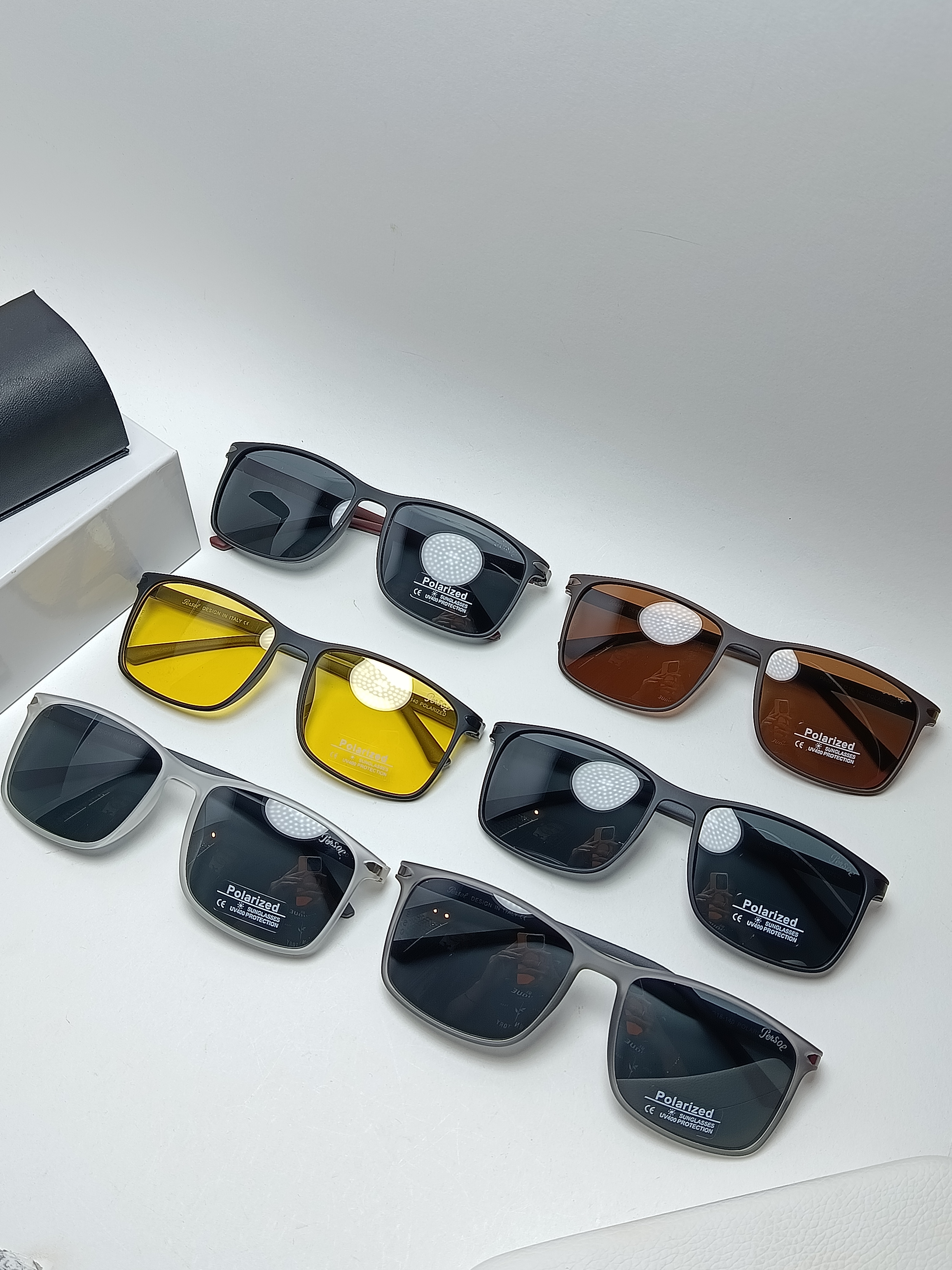 عینک آفتابی مردانه پلاریزه persol مدل8001