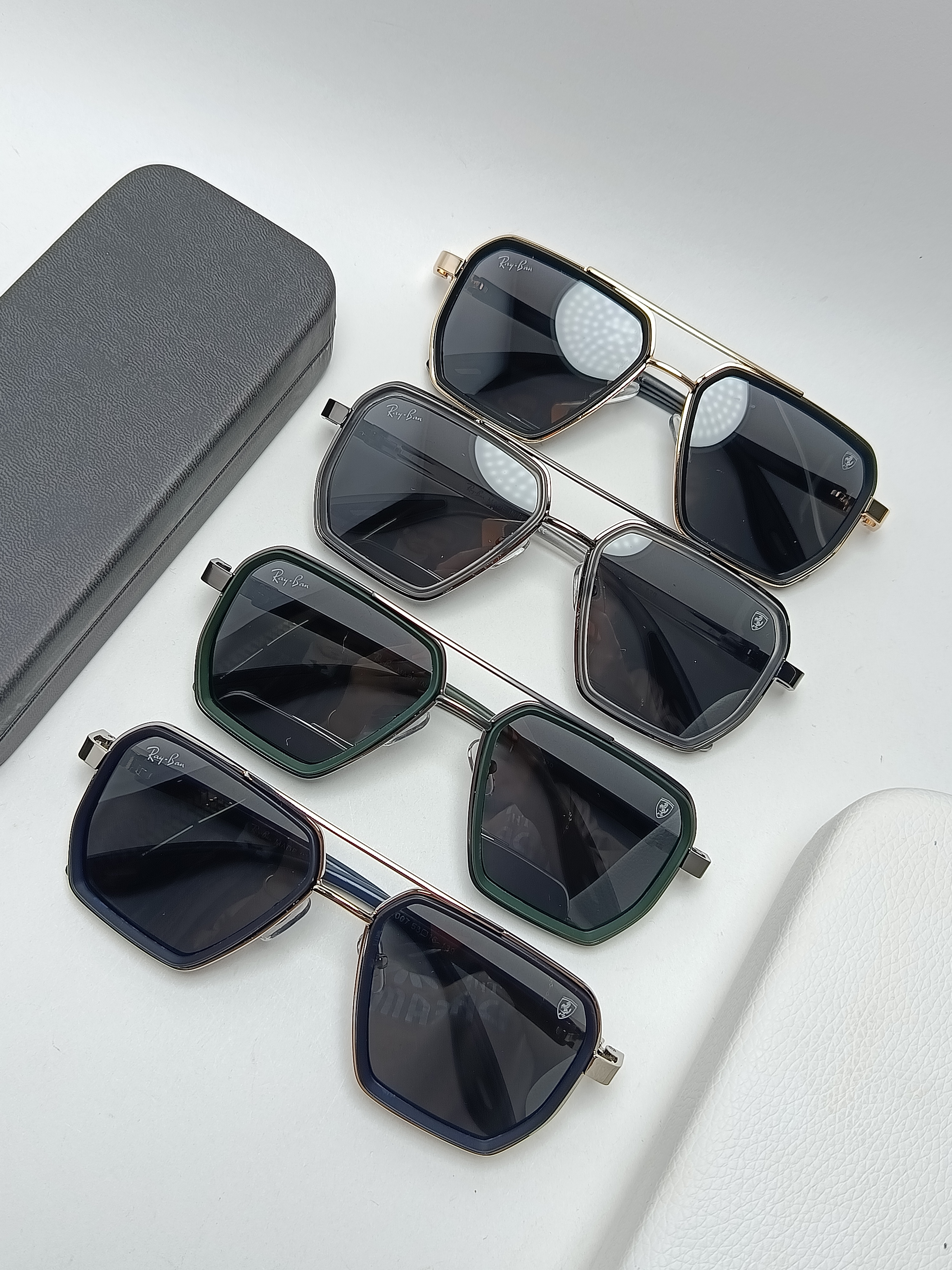 عینک آفتابی مردانه پلاریزه Raybanمدل9007