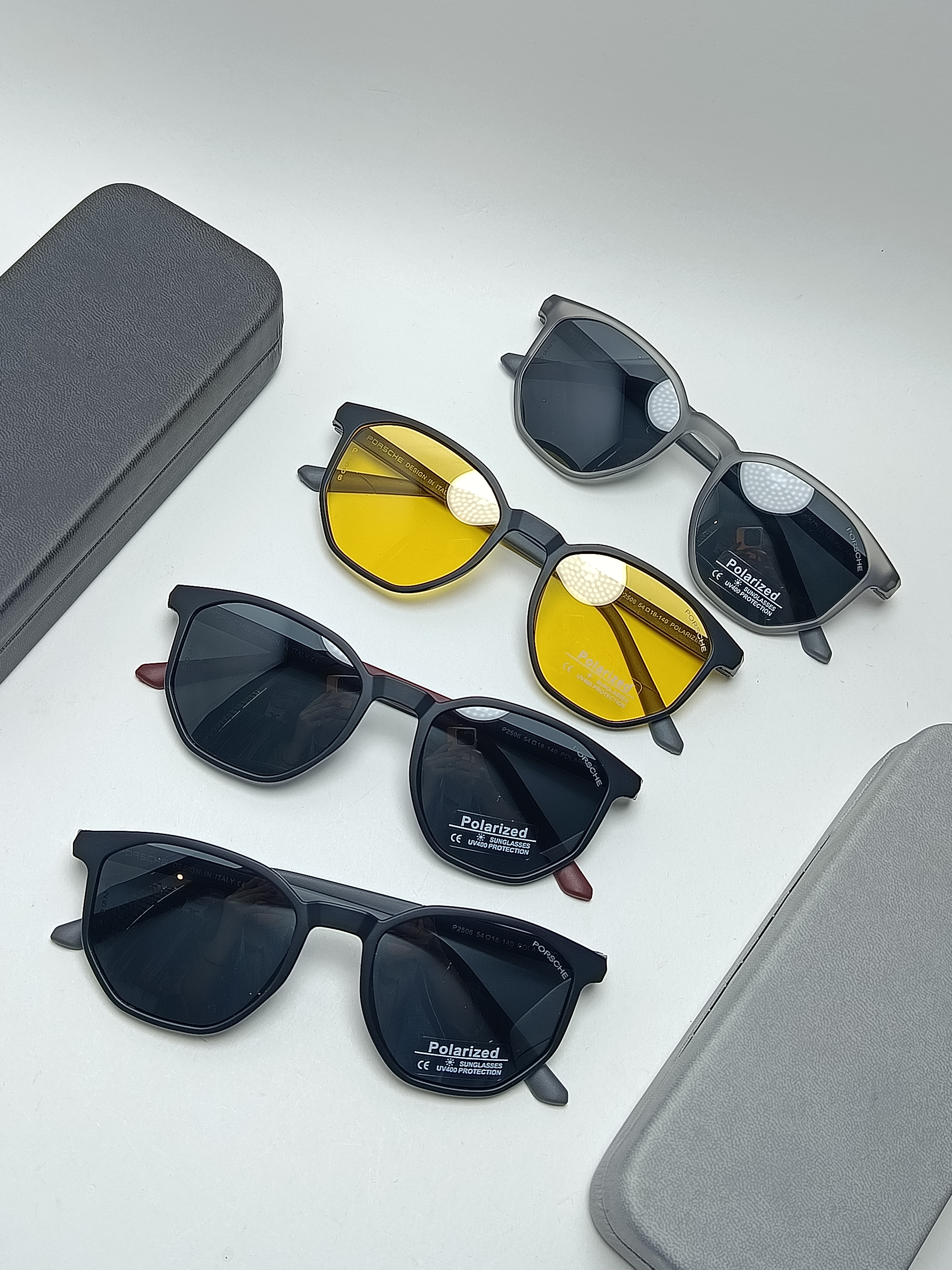 عینک آفتابی پلاریزه کائوچو Porsche design مدل 2506