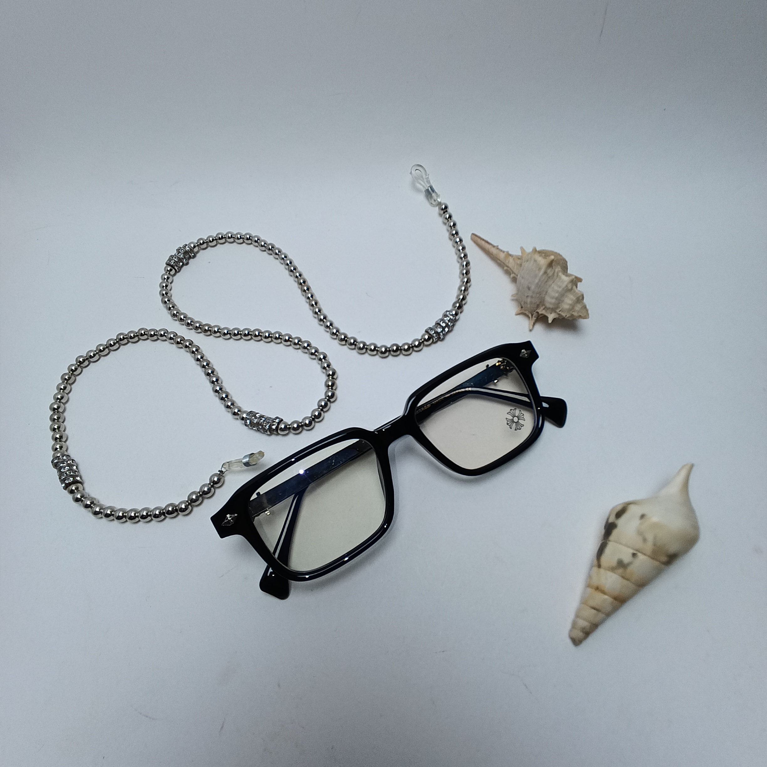عینک طبی بلوکات کروم هارتزChrome Hearts مدل 9202