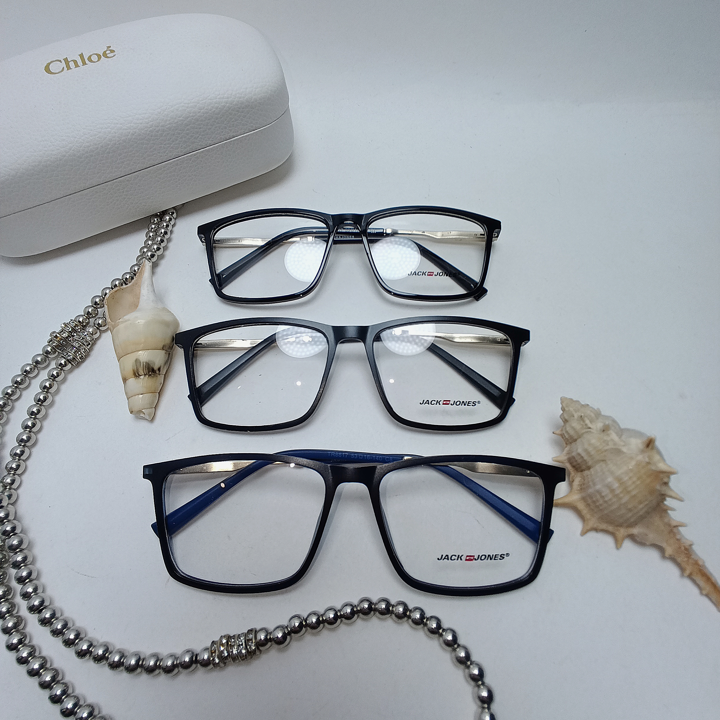 عینک طبی کائوچو TR90مدلJACE-JONESمدلTR8817